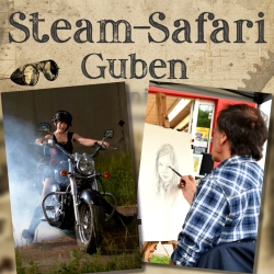 Steam-Safari und langer Altstadtsamstag in Guben am 8. Juni 2024